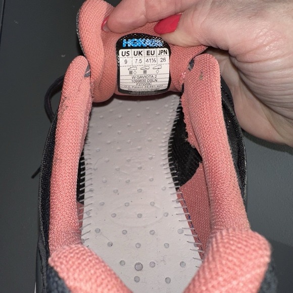 Hoka One One‎ Gaviota 2 Women's Size 9 Running Shoes Gray Walking Cross trainers - Picture 10 of 10